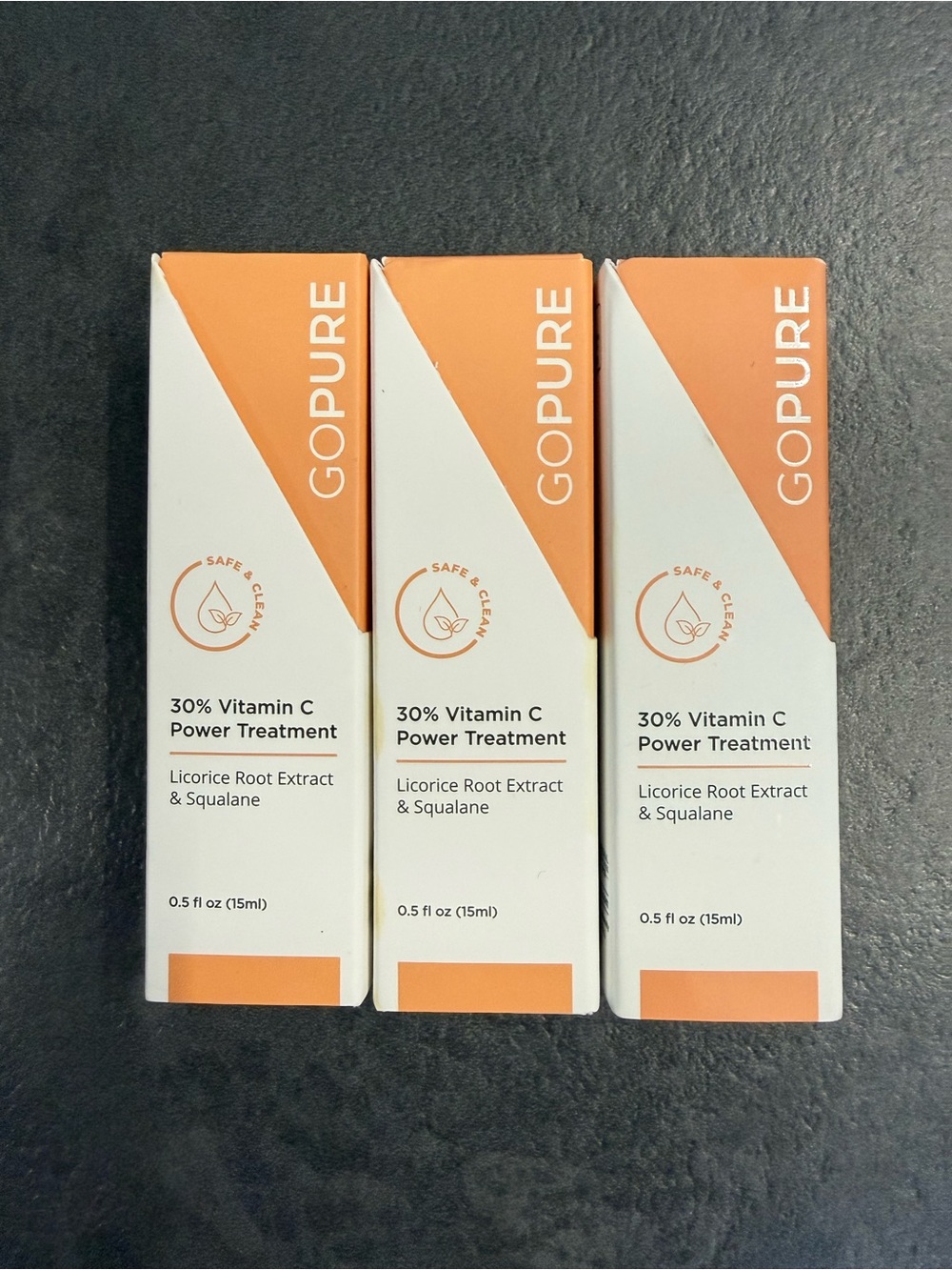 Bundle of 3 unopened boxes. 30% Vitamin C Power Treatment